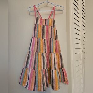 Cat & Jack Multicolor Striped Kids Dress